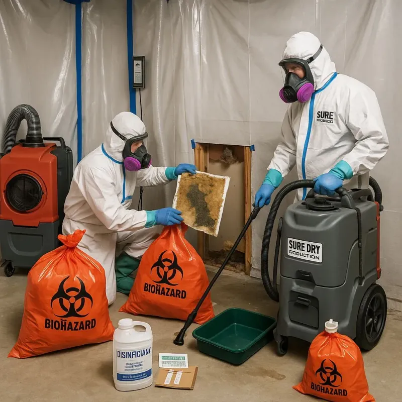 Contaminated Water Handling Protocols process in Belle Vernon, PA