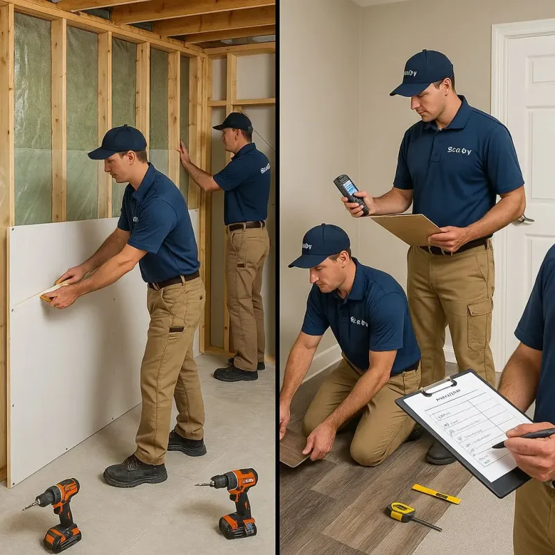 Repairs and Reconstruction process in Belle Vernon, PA