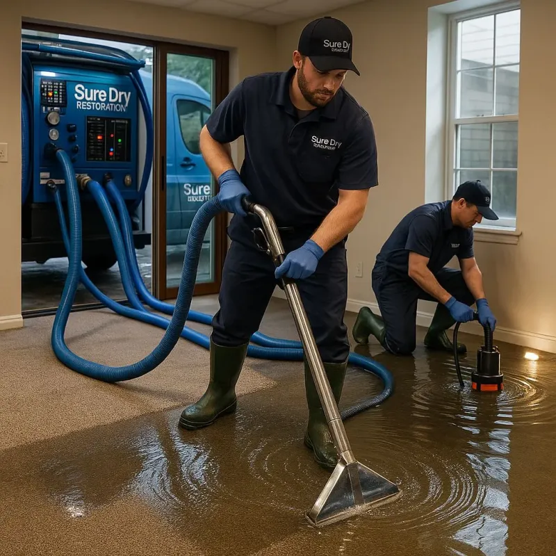 Water Extraction and Removal process in Belle Vernon, PA